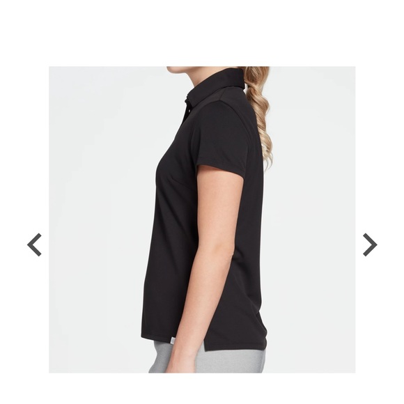 LADY HAGEN Black Polo Shirt Size 12 ⭐️LIKE NEW⭐️ - Picture 6 of 9